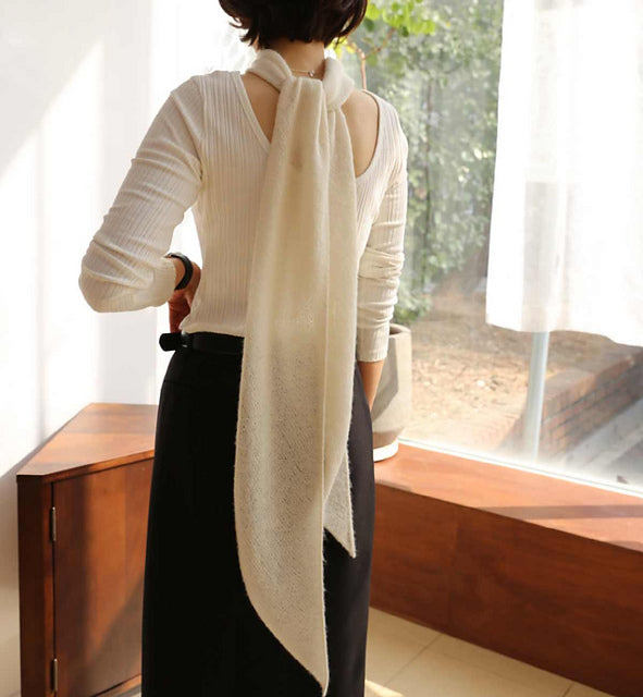 Cozy Wave Scarf Knitting Pattern