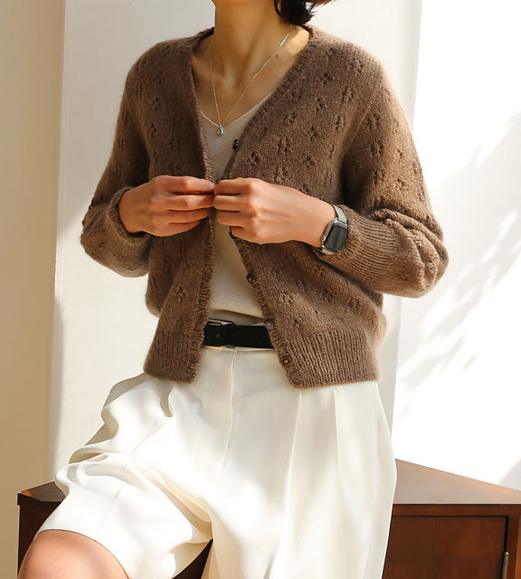 Lace Cardigan Knitting Pattern