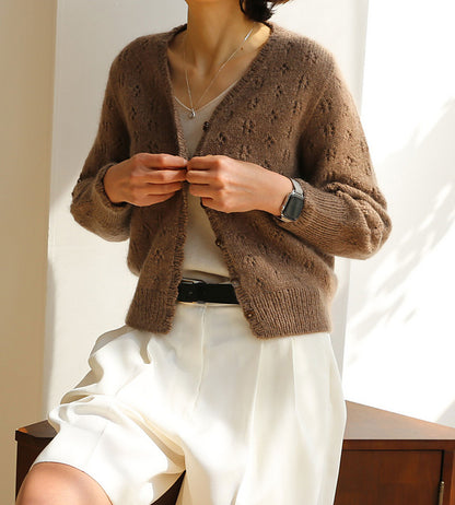 Lace Cardigan Knitting Pattern
