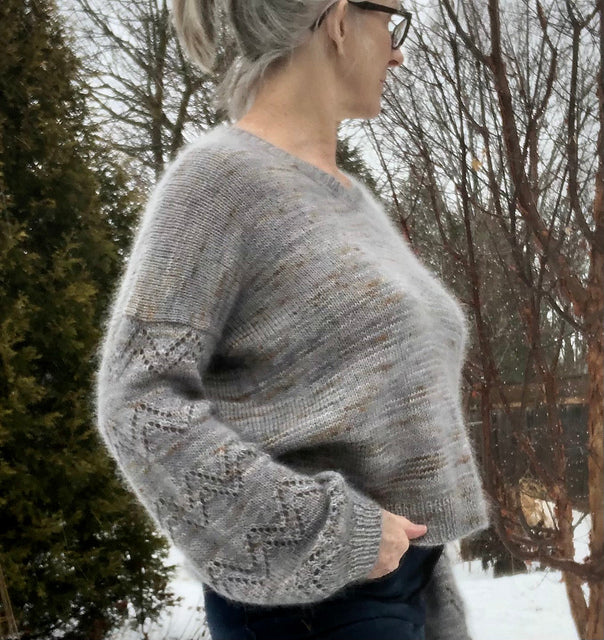 Peak Sweater Knitting Pattern