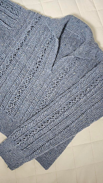 Textured Polo Knitting Pattern