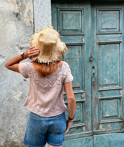 Lace Tee Knitting Pattern