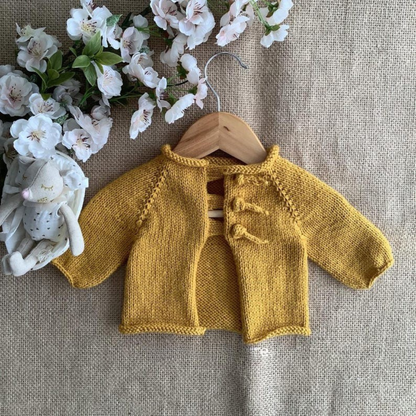 Baby Cardigan Knitting Pattern