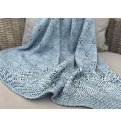 Cozy Baby Blanket Knitting Pattern