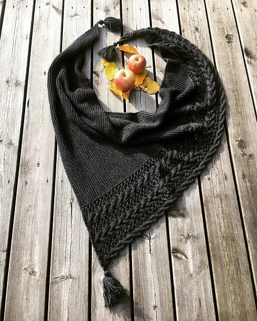 Cloudfall Shawl Knitting Pattern