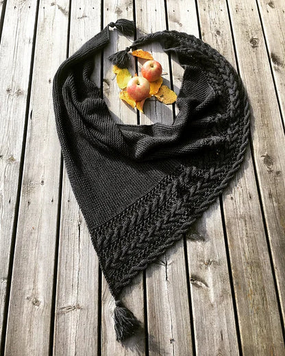 Cloudfall Shawl Knitting Pattern