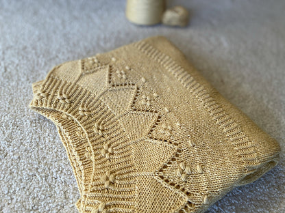 Floral Tee Knitting Pattern
