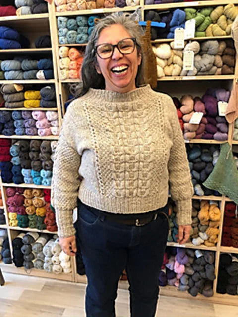Classic Cable Sweater Knitting Pattern