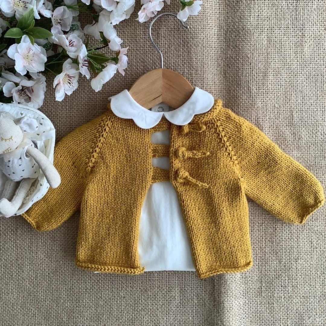 Baby Cardigan Knitting Pattern