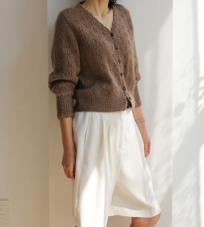 Lace Cardigan Knitting Pattern