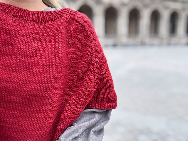 Raglan Tee Knitting Pattern