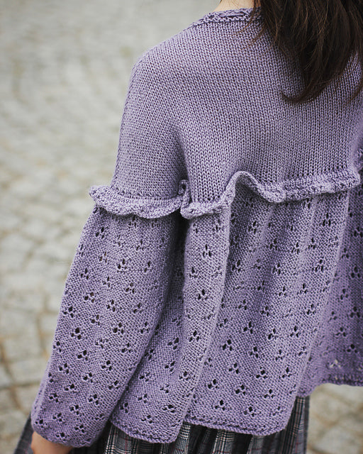 Kids Ruffle Tunic Knitting Pattern