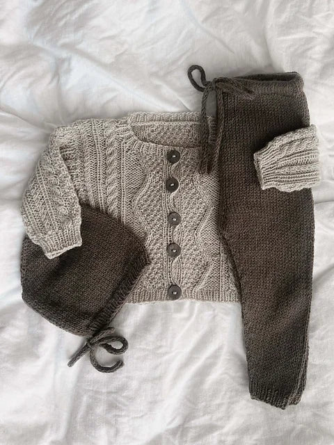 Cozy Cables Baby Knitting Pattern