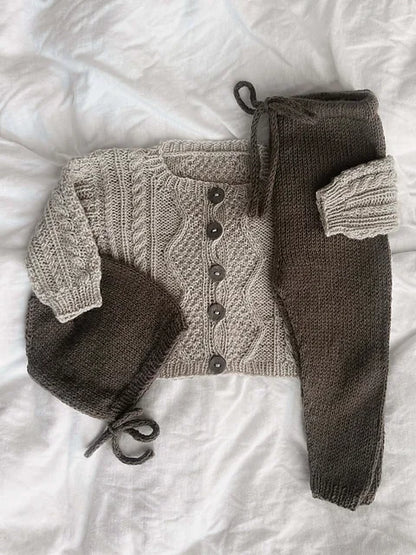 Cozy Cables Baby Knitting Pattern