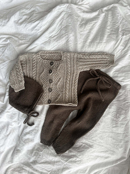 Cozy Cables Baby Knitting Pattern