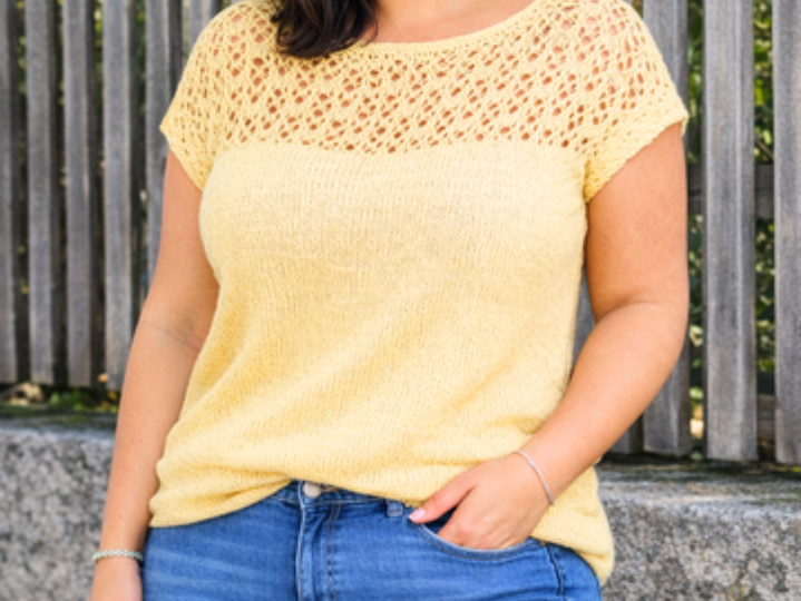 Lace Top Knitting Pattern