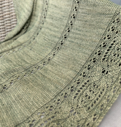 Woodland Lace Wrap Knitting Pattern