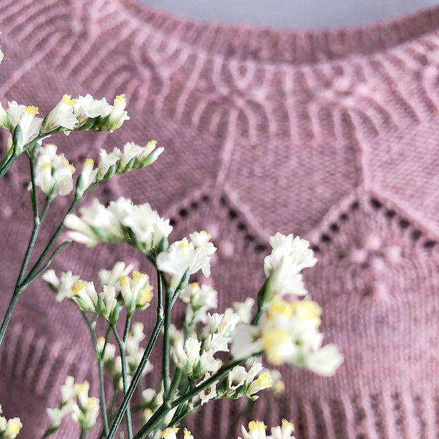 Floral Tee Knitting Pattern