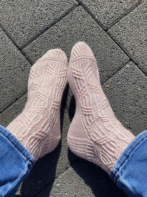 Sand Socks knitting Pattern