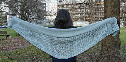 Leaf Lace Shawl Knitting Pattern