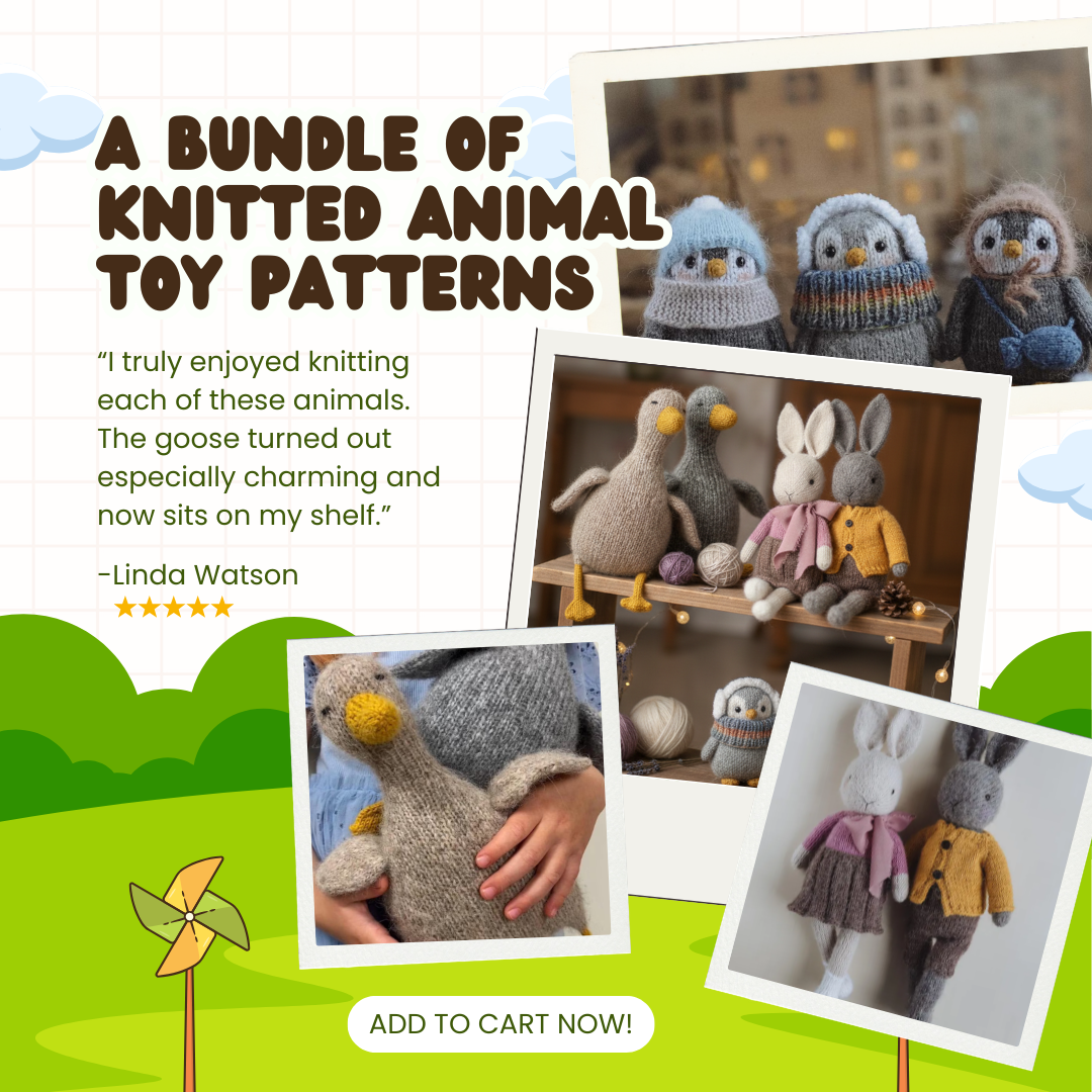 Adorable Animal Knits Bundle