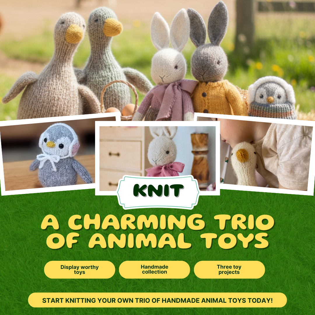 Adorable Animal Knits Bundle