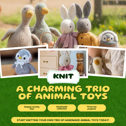 Adorable Animal Knits Bundle