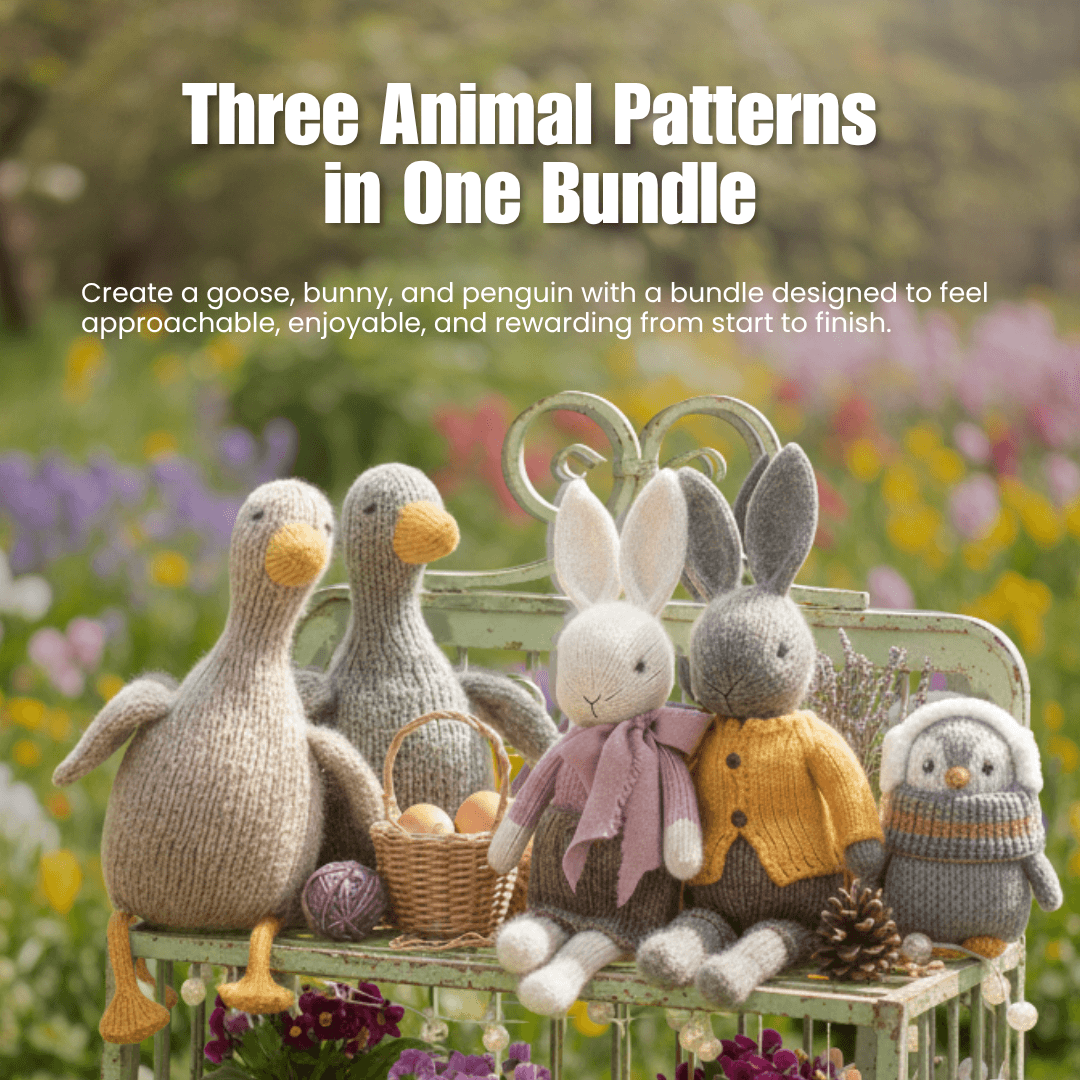 Adorable Animal Knits Bundle