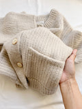 Slipped Stitch Cardigan Knitting Pattern