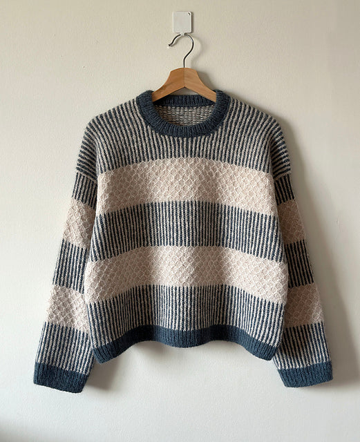 Soft Stripe Sweater Knitting Pattern
