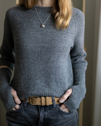 Minimal Sweater Set Knitting Pattern