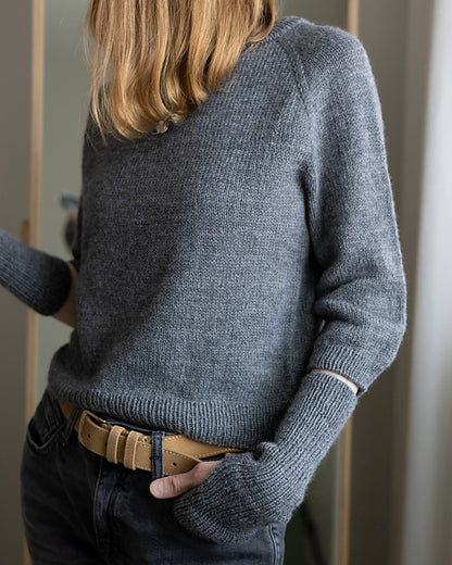 Minimal Sweater Set Knitting Pattern