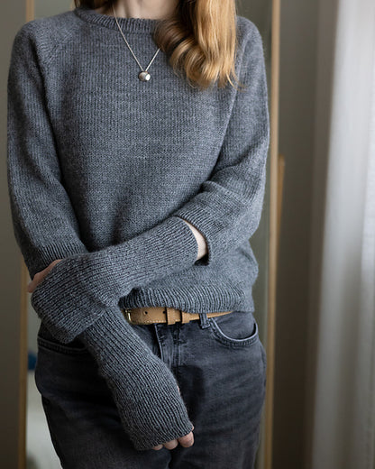 Minimal Sweater Set Knitting Pattern