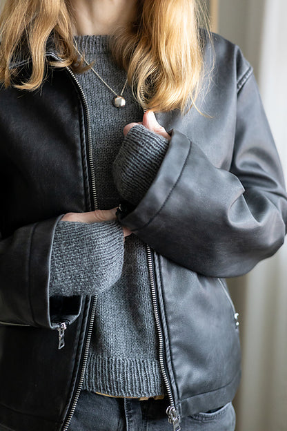 Minimal Sweater Set Knitting Pattern