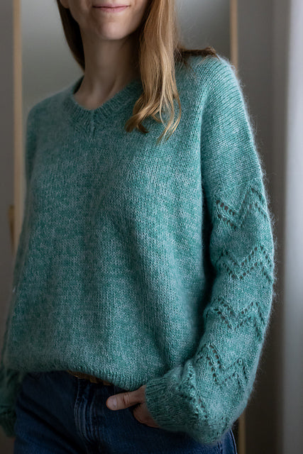 Peak Sweater Knitting Pattern