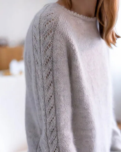 Iceflower Sweater Knitting Pattern