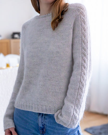 Iceflower Sweater Knitting Pattern