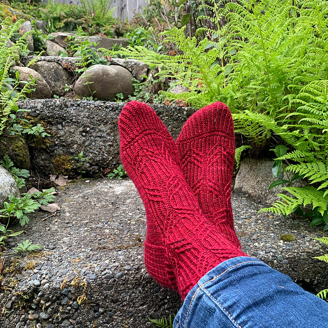 Sand Socks knitting Pattern
