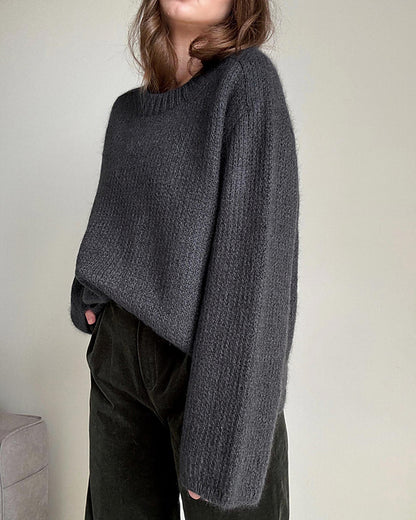 Top Down Sweater Knitting Pattern