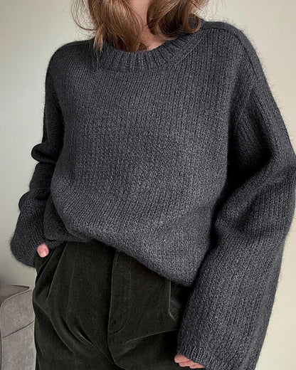 Top Down Sweater Knitting Pattern