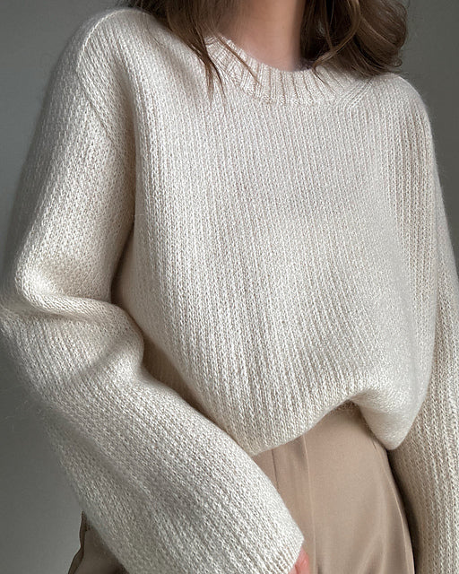 Top Down Sweater Knitting Pattern