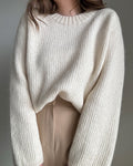 Top Down Sweater Knitting Pattern