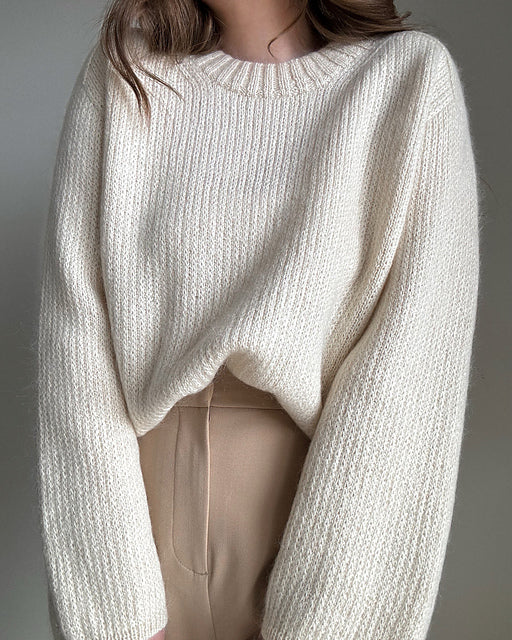 Top Down Sweater Knitting Pattern