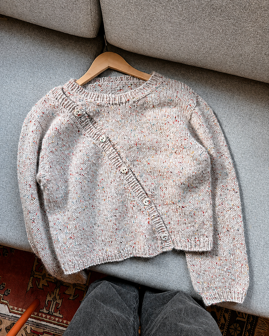 Button Sweater Knitting Pattern