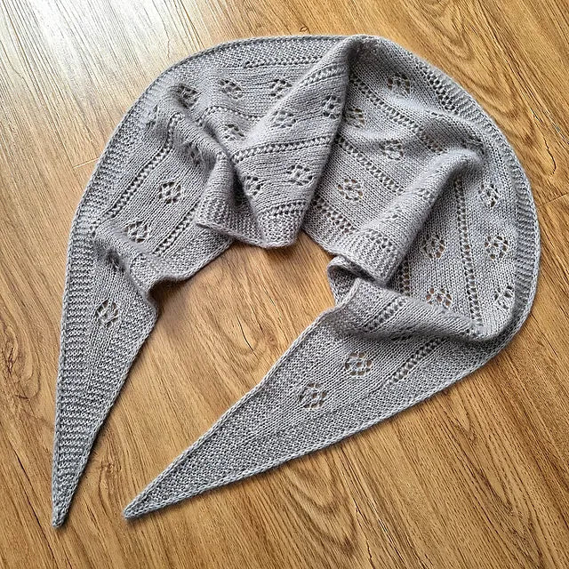 Neckerchief Scarf Knitting Pattern