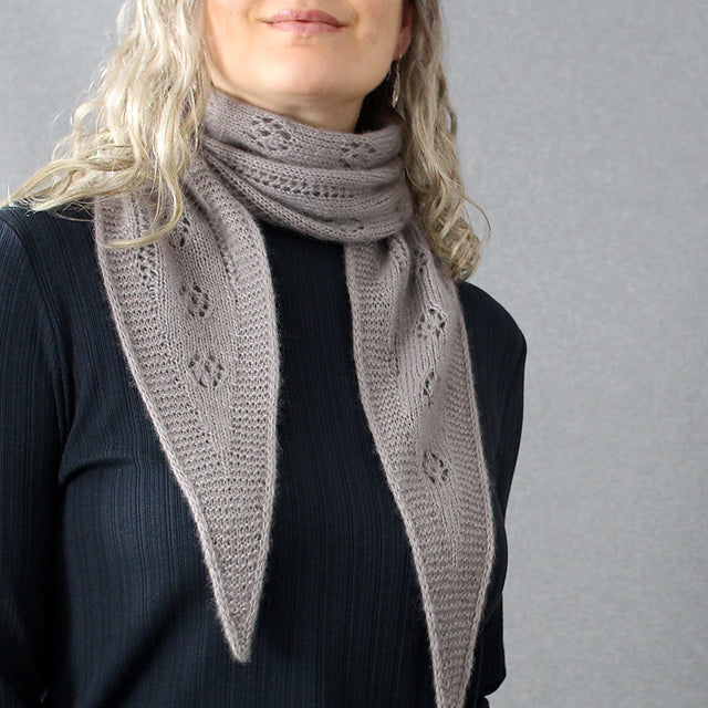Neckerchief Scarf Knitting Pattern