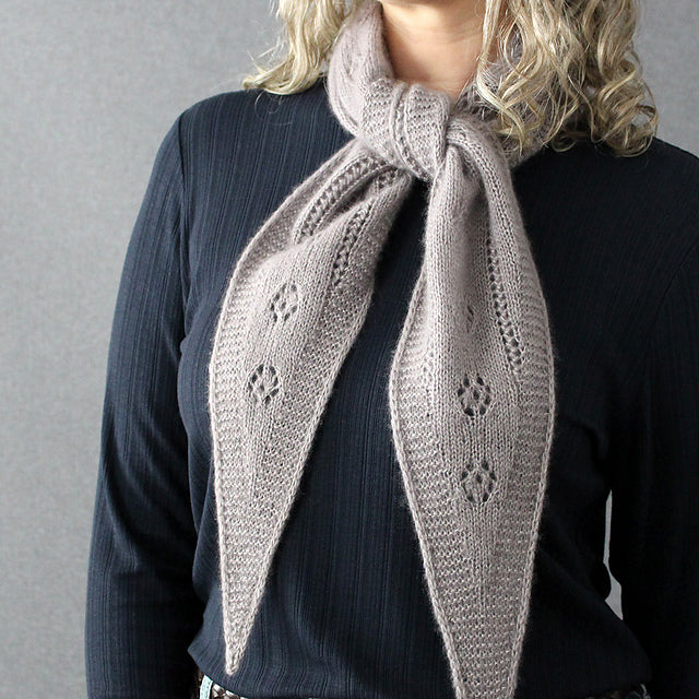 Neckerchief Scarf Knitting Pattern