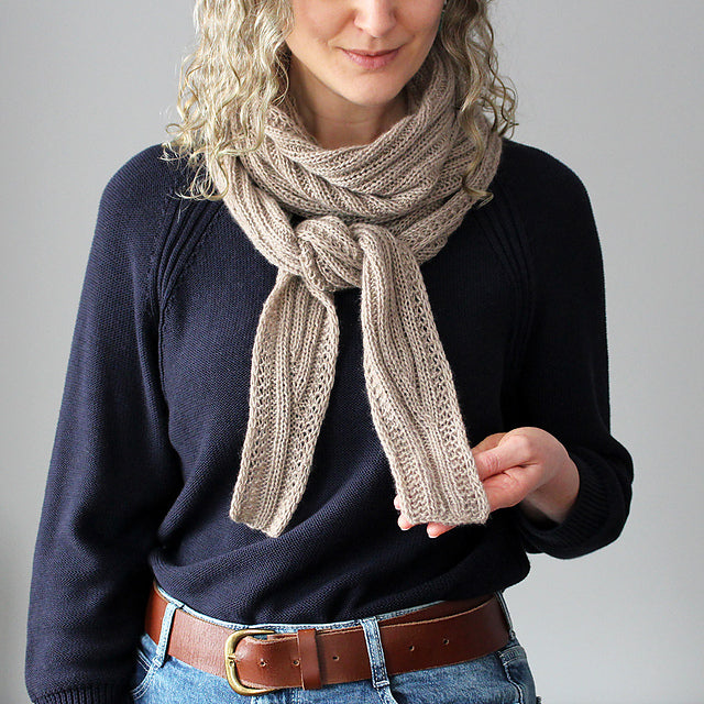 Coral Reef Scarf Knitting Pattern