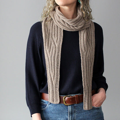 Coral Reef Scarf Knitting Pattern