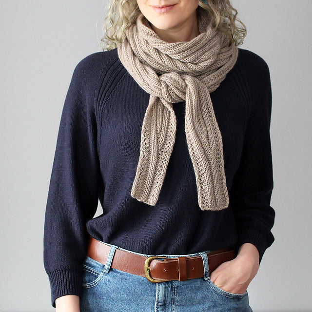 Coral Reef Scarf Knitting Pattern